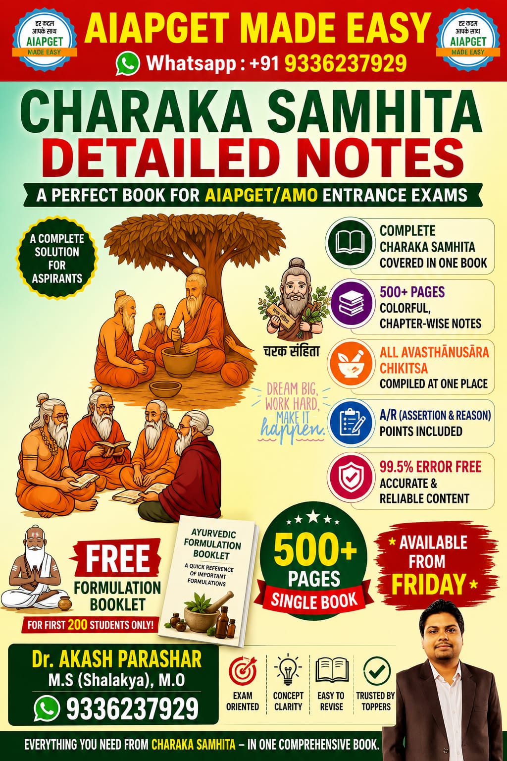 complete charaka samhita --500 pages